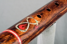 Ironwood (desert) Native American Flute, Minor, Low E-4, #K12K (13)